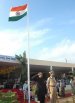 குடியரசு தினவிழாவை முன்னிட்டு பாளை. வ.உ.சி., மைதானத்தில்  மாவட்ட ஆட்சியர் ஜெயராமன் தேசியக் கொடியேற்றினார்.