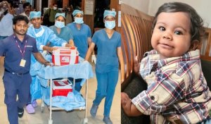 கேரளாவில் நெகிழ்ச்சி: மிகக் குறைந்த வயதில் உடல் உறுப்பு தானம் செய்த 10 மாதக் குழந்தை!!